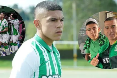 El técnico hizo debutar al hijo del goleador en el partido de Nacional vs Pereira por Copa Colombia