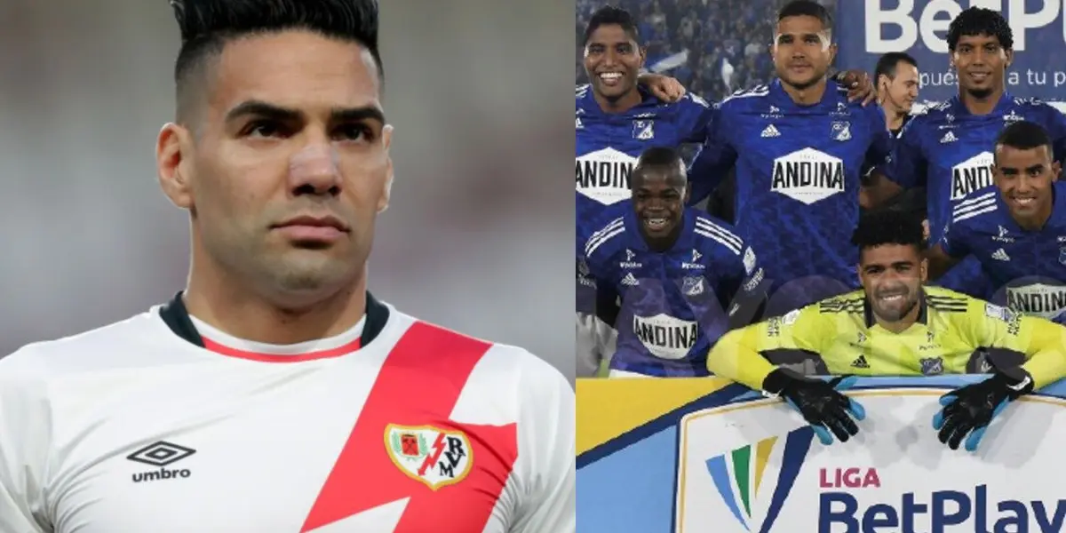 El tigre firmó autógrafos y recibió una pregunta de un hincha sobre Millonarios
