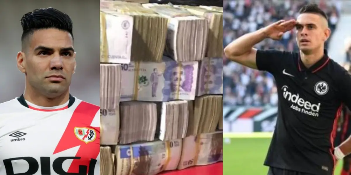 El tigre Radamel Falcao milita en el Rayo Vallecano desde el 2021