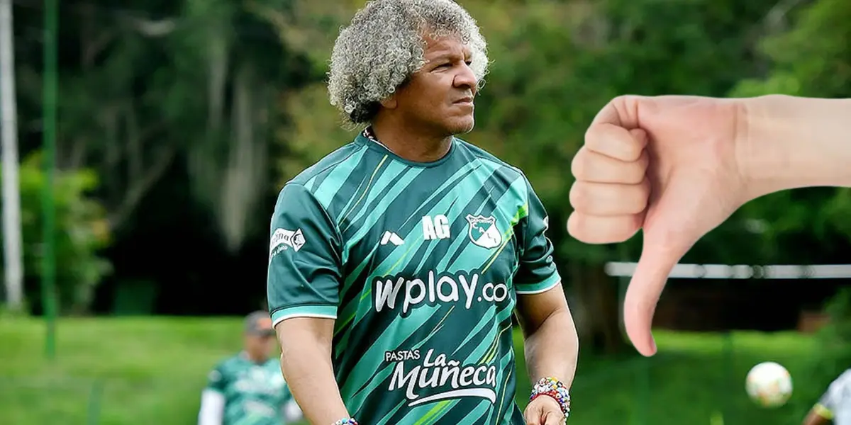 No lleva ni una semana y la amenaza que ya le hizo Alberto Gamero al Cali con justa causa