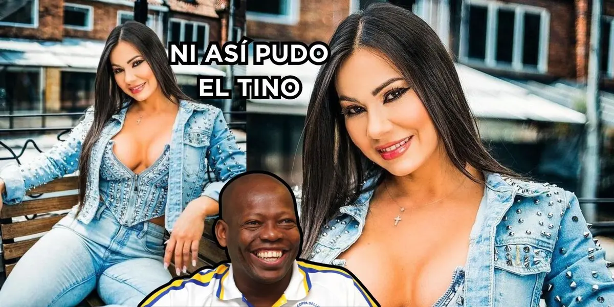 El Tino Asprilla definitivamente no pudo conquistar a Esperanza Gómez.