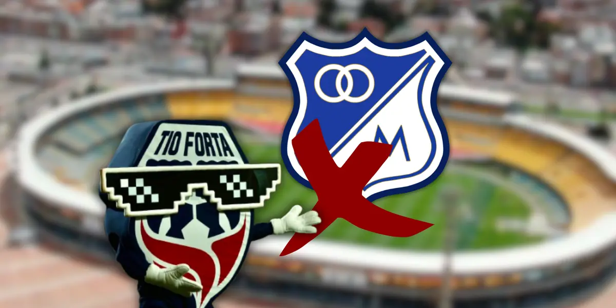 El tío forta y su estrategia para vencer a Millonarios Foto: Fortaleza, Escudoteca, Pexels e IDRD