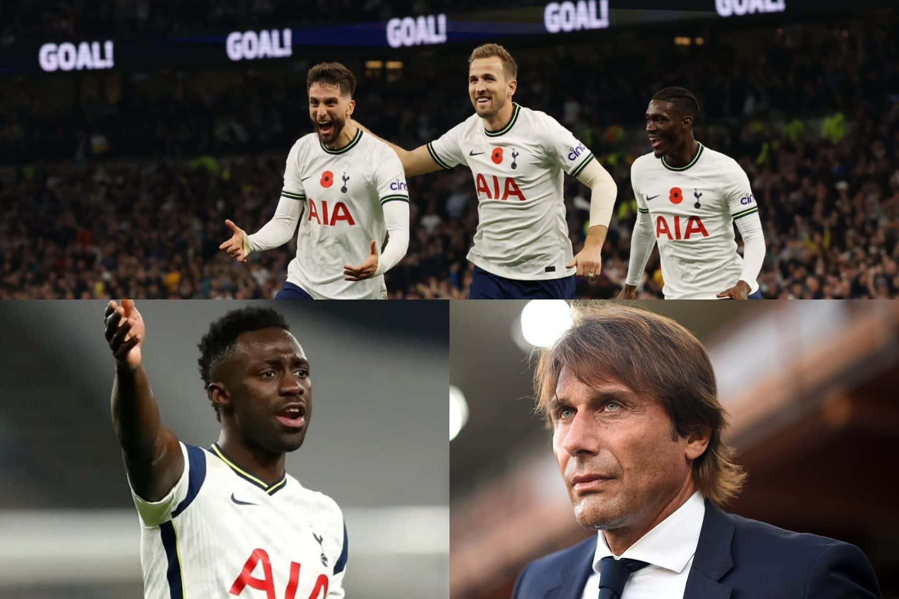 El Tottenham remontó uno de los juegos más locos que se ha visto en Inglaterra en estos días y Antonio Conte tomó en cuenta a Davinson Sánchez.