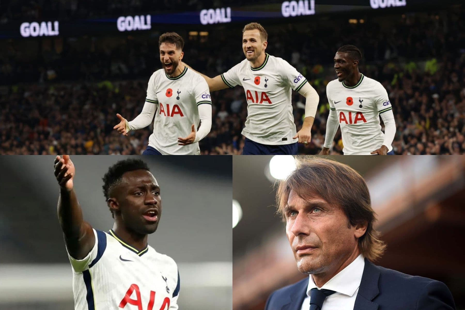 El Tottenham remontó uno de los juegos más locos que se ha visto en Inglaterra en estos días y Antonio Conte tomó en cuenta a Davinson Sánchez.