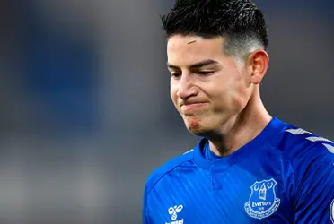 El último partido de pretemporada con Everton dejó mas dudas que aciertos para James Rodríguez
