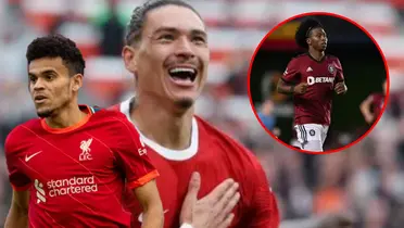 El uruguayo anotó un golazo ante Sparta Praga en Europa League (Foto tomada de Antena 2, One Football y DirecTV)