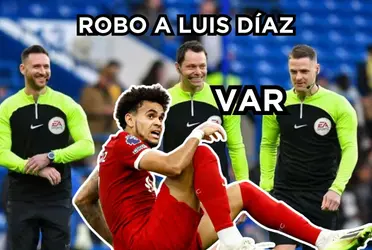 El VAR en Inglaterra le robó un gol legal a Luis Díaz y estos han comenzado a pagar caro el error.