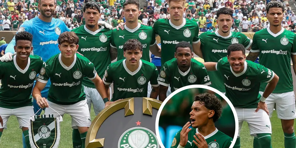 El "verdao" se ubica entre los mejores del mundo con un gran partido del colombiano  Foto: Chat GPT y SE Palmeiras