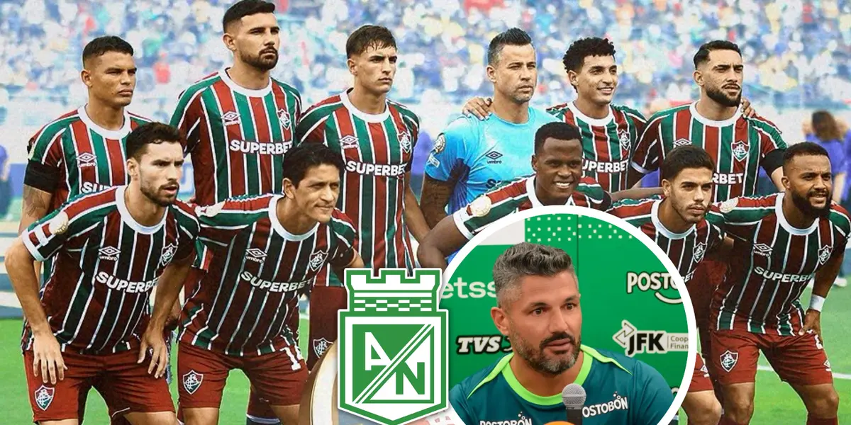 El verdolaga tiene planes con el semifinalista del Mundial de Clubes Foto: Fluminense FC, Nacionaloficial y Escudoteca