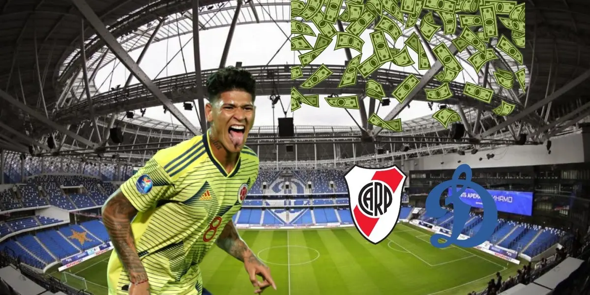 El volante colombiano es nuevo jugador del Dinamo Moscú de Rusia