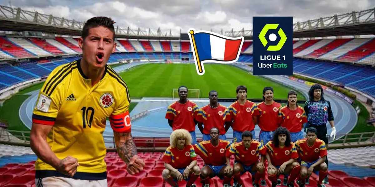 El volante colombiano es tendencia gracias a una publicación desde la liga francesa