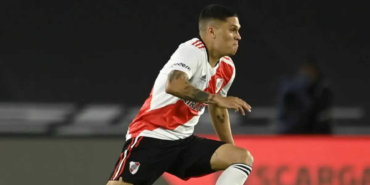 El volante Colombiano se perderá 6 partidos con River Plate.