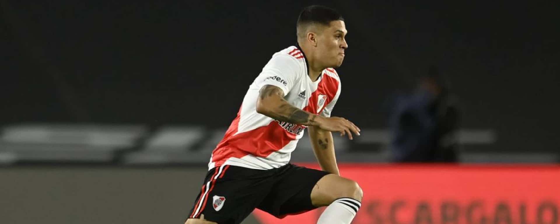 El volante Colombiano se perderá 6 partidos con River Plate.