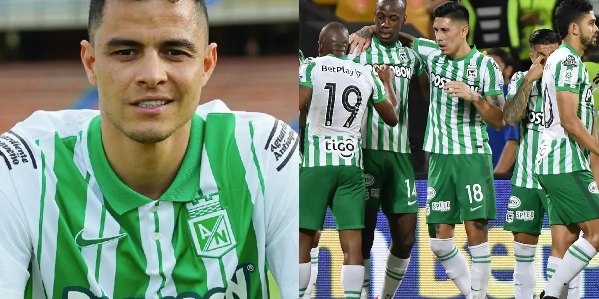 El volante Giovanni Moreno fue el encargado de darle el empate a Atlético Nacional ante Junior.