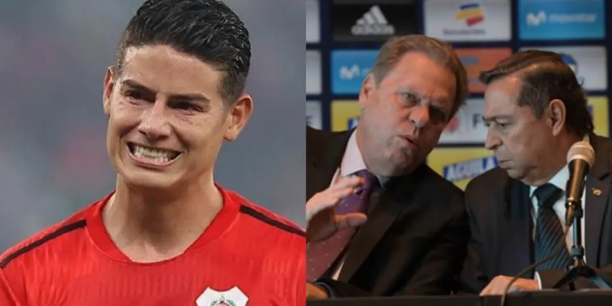 El volante de la Selección Colombia apuntó contra la Federación tras los malos resultados.