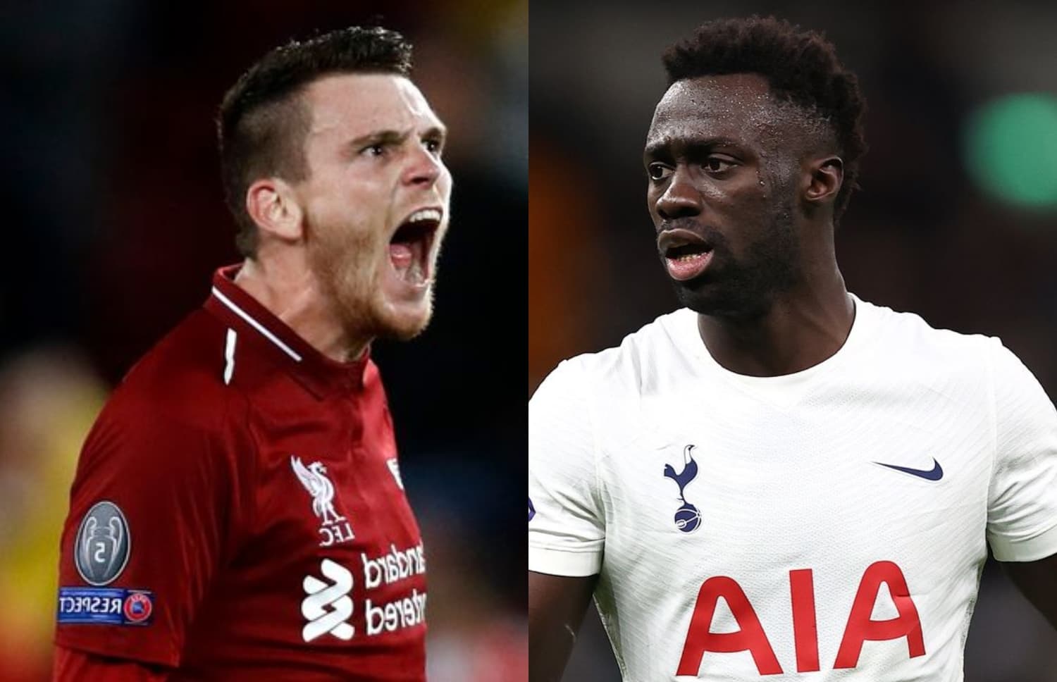 El zaguero colombiano estuvo en la titular del Tottenham, no cometió errores contra el rival y tuvo un duro choque contra Andrew Robertson en una falta peligrosa a uno de sus compañeros.