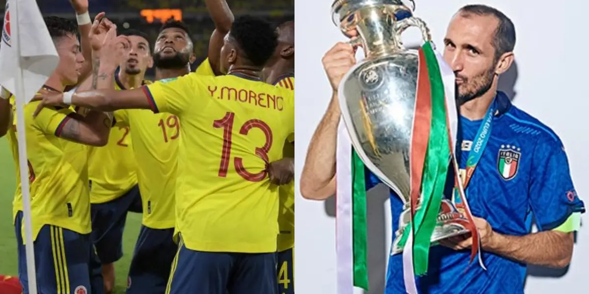 El zaguero de la Selección Italia y de la Juventus pronto podría compartir el vestuario con un colombiano.