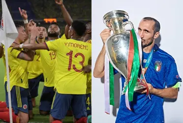 El zaguero de la Selección Italia y de la Juventus pronto podría compartir el vestuario con un colombiano.