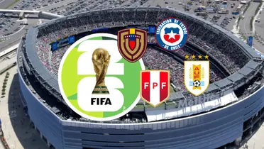 Eliminatorias Sudamericanas Foto: FIFA y Escudoteca