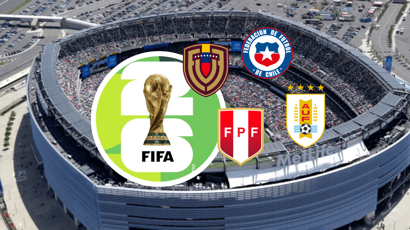 Eliminatorias Sudamericanas Foto: FIFA y Escudoteca