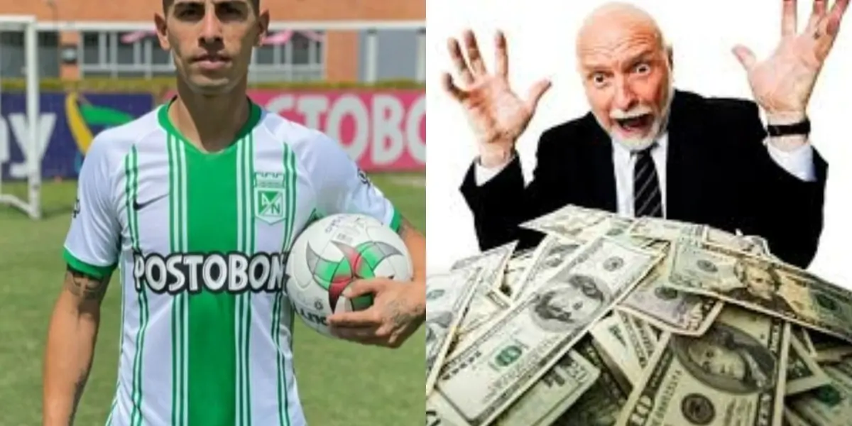 Emanuel Olivera no llegó a un acuerdo para continuar en Atlético Nacional y se reveló la cifra que pedía