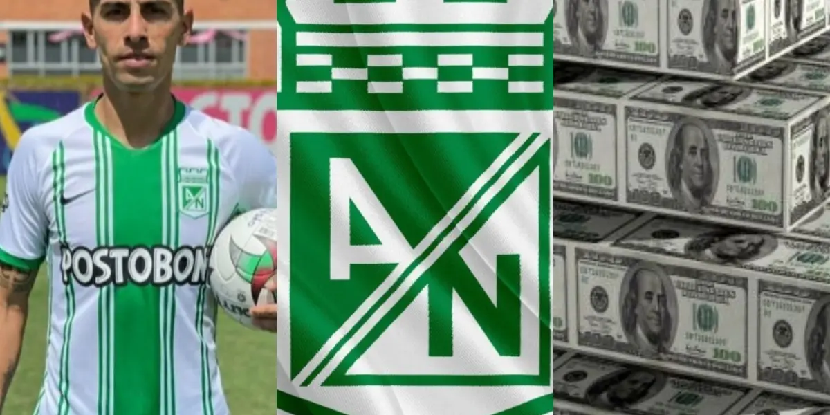 Emanuel Olivera salió de Atlético Nacional tras no llegar a un acuerdo económico en su renovación 