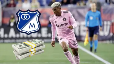 Emerson Rodríguez con la camiseta del Inter Miami. FOTO: Transfermarkt.