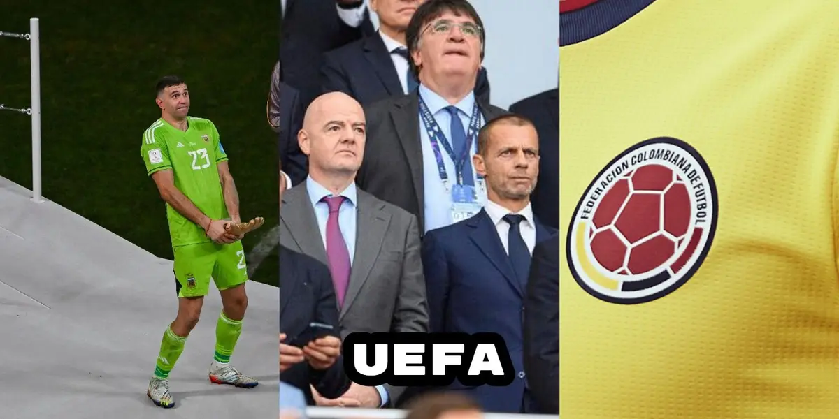 Emiliano Martínez recibe duras críticas por parte del Presidente de la UEFA por jugar sucio.
