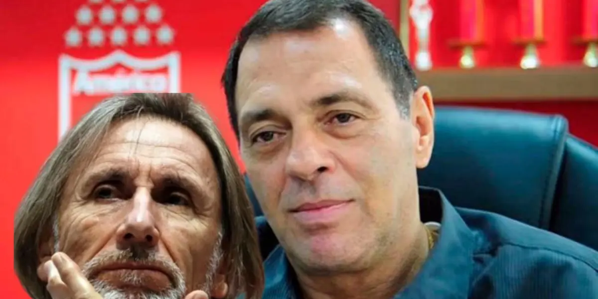 En América de Cali surgió una discusión por no poder contratar a Gareca.