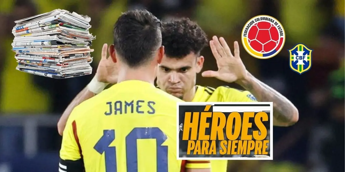 En Argentina hablan de la victoria de la Selección Colombia contra la Selección Brasil.