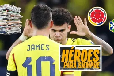 En Argentina hablan de la victoria de la Selección Colombia contra la Selección Brasil.