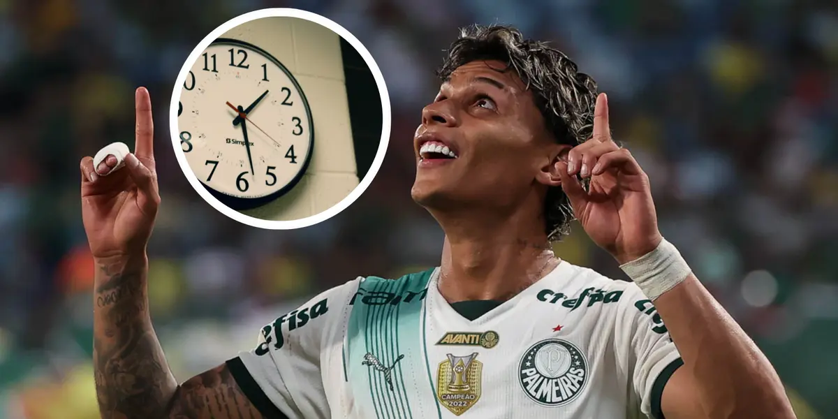 En Brasil se habla de una posible salida de Richard Ríos y la noticia ya da la vuelta al continente. Richard Ríos Foto: SE Palmeiras y Pexels