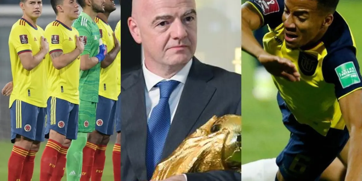 En Ecuador hicieron de menos a la Selección Colombia por un partido y por la eliminación, ahora la FIFA sería su karma.