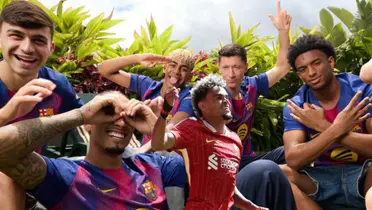 ¿En el Barça esperan a Luis Díaz?  Mira lo que dice uno de sus referentes Foto: FC Barcelona y Luis Díaz