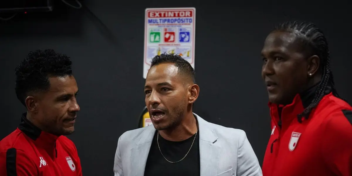 En el Club Independiente Santa Fe se reunieron Wilder Medina, Wilson Morelo y Hugo Rodallega.