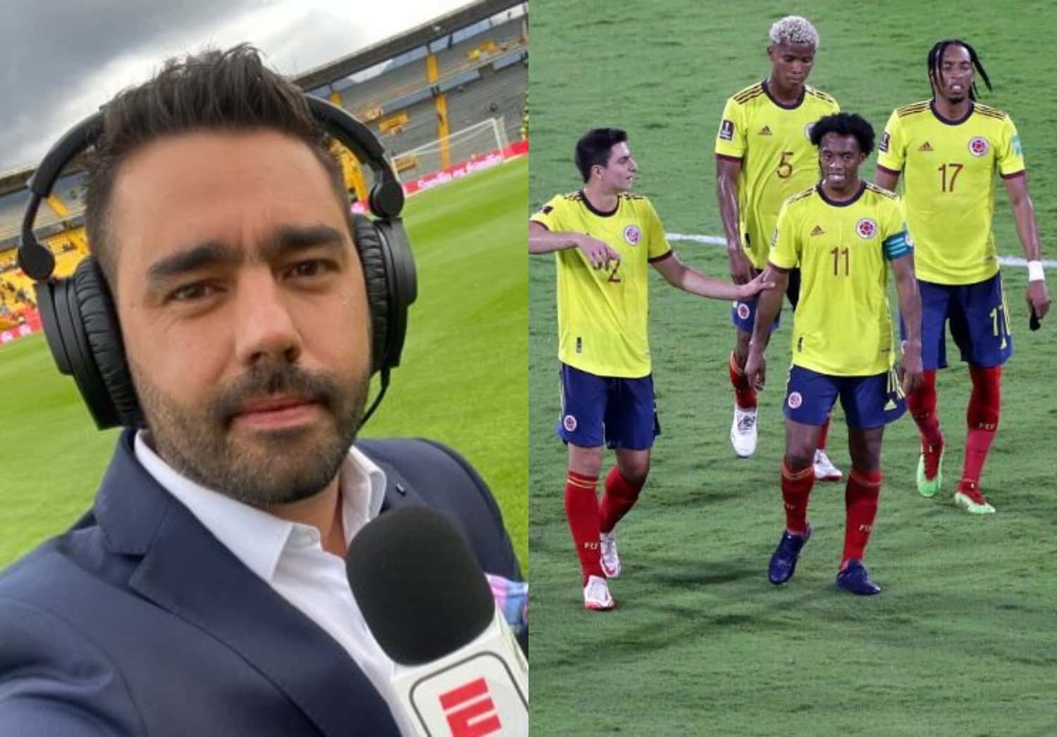 En el programa ESPN Fútbol Show colocaron una editorial de titular que dejó claro el grave momento que vive la Selección Colombia.