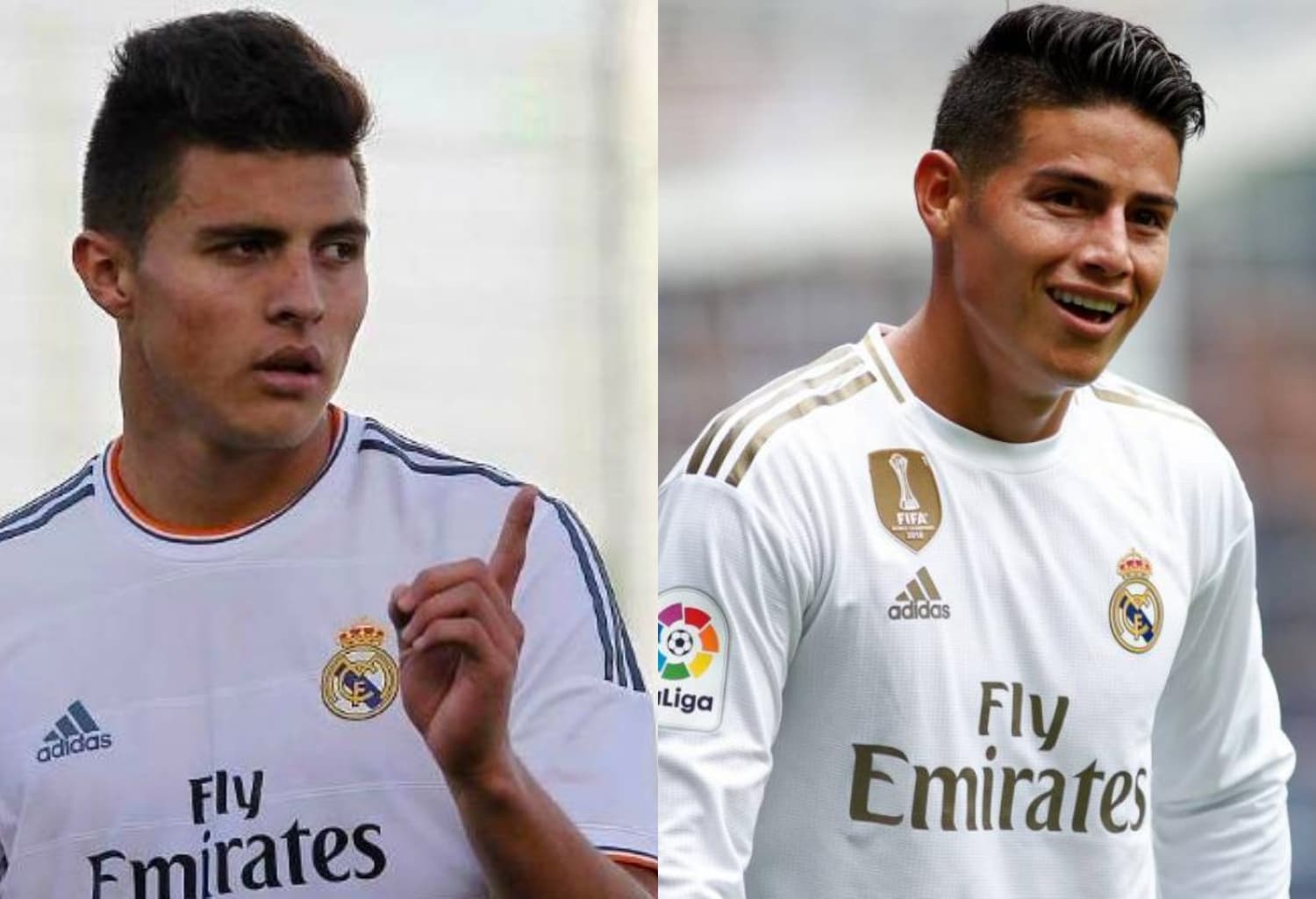 En el Real Madrid han jugado varios colombianos con diferentes contextos históricos.