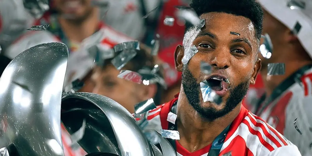 En el último suspiro: Borja define y le da el triunfo a River. Foto: instagram