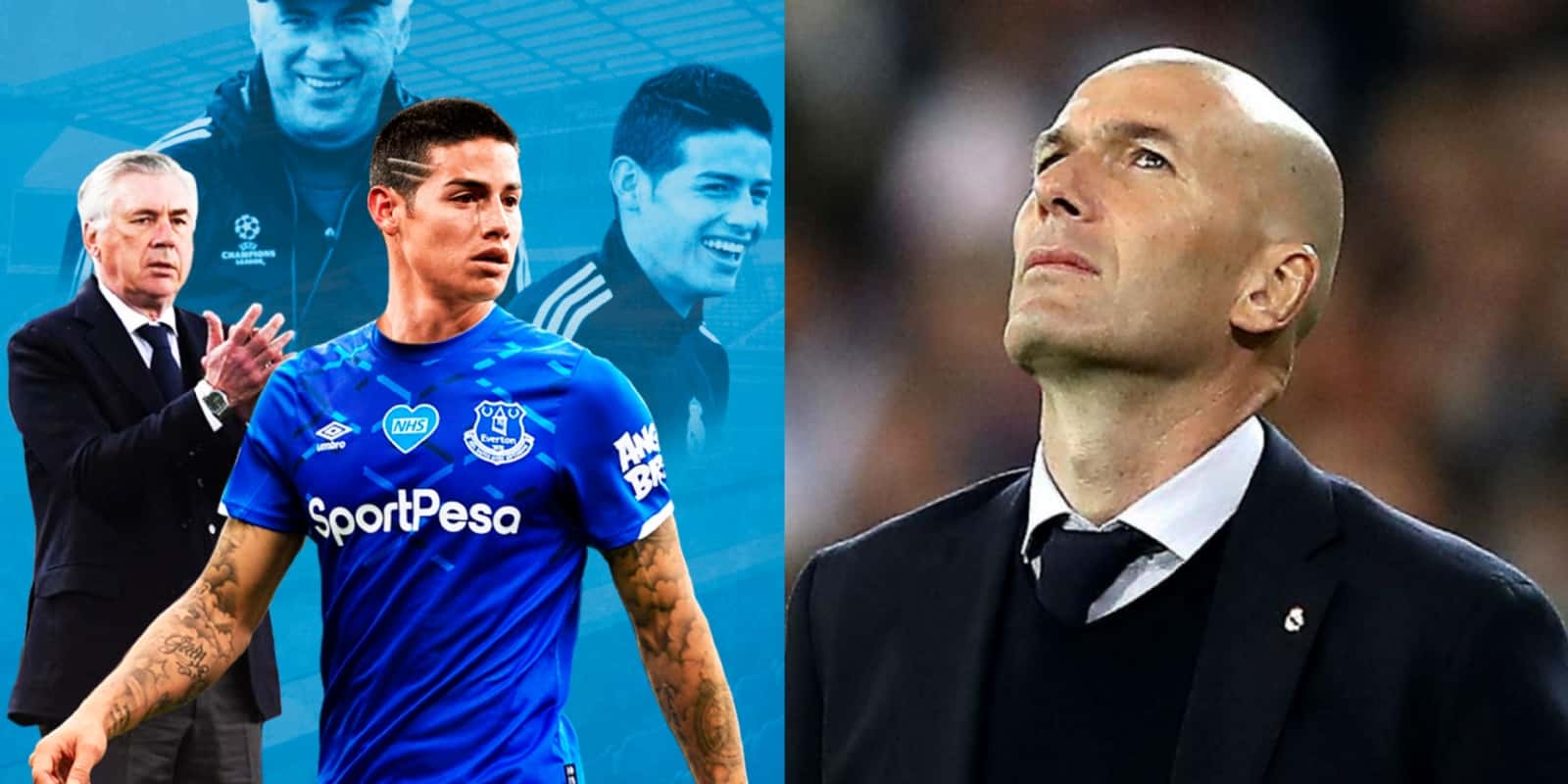 En Inglaterra no les cabe en la cabeza como Zidane dejó ir por la puerta de atrás a James Rodríguez y esto dicen por su menosprecio en el Real Madrid