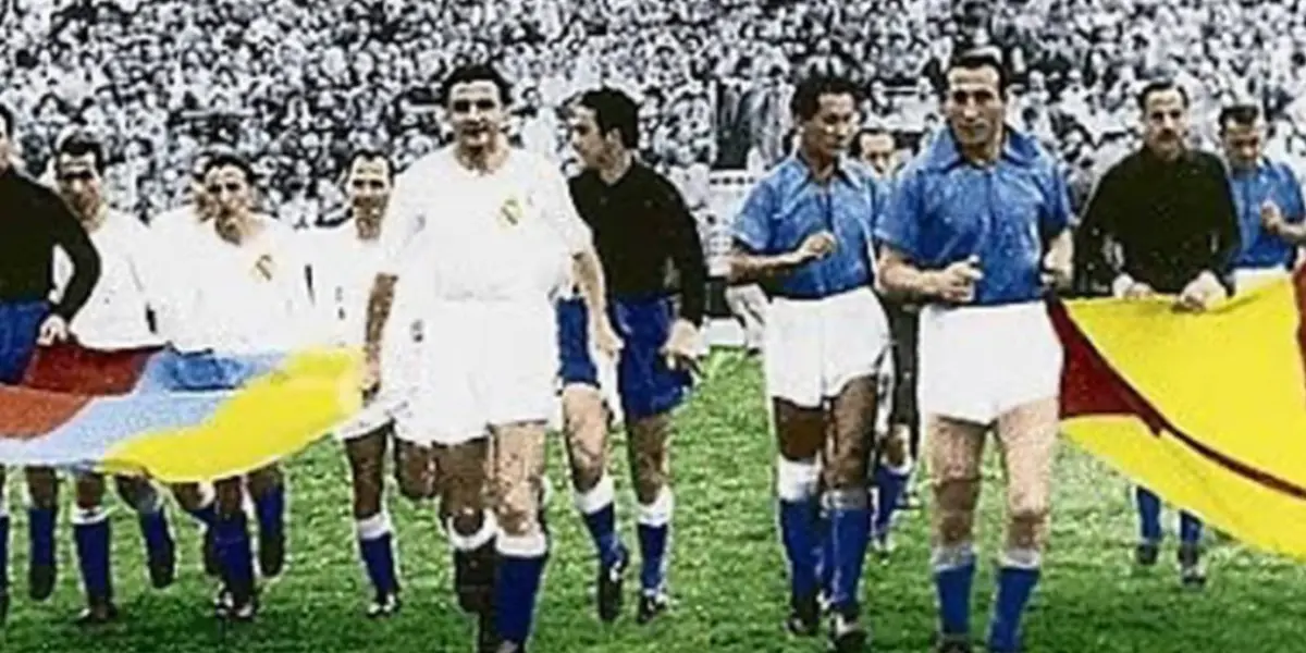 En la lista hay nombres como los del Alfredo Di Stéfano y Arnoldo Iguarán.