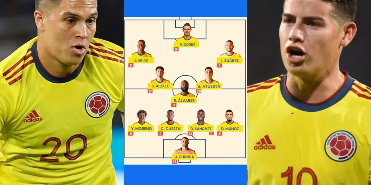 En la nueva Selección Colombia le llegó competencia a James Rodríguez y Juan Fernando Quintero.