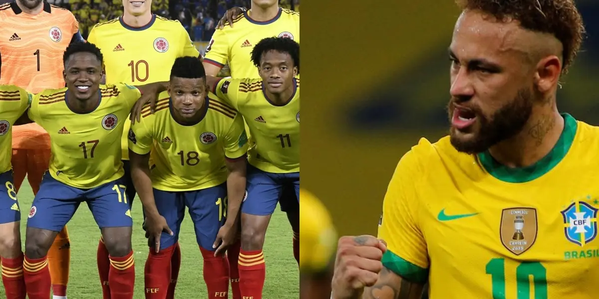 En la Selección Colombia hay un jugador que es respetado por Neymar. 
