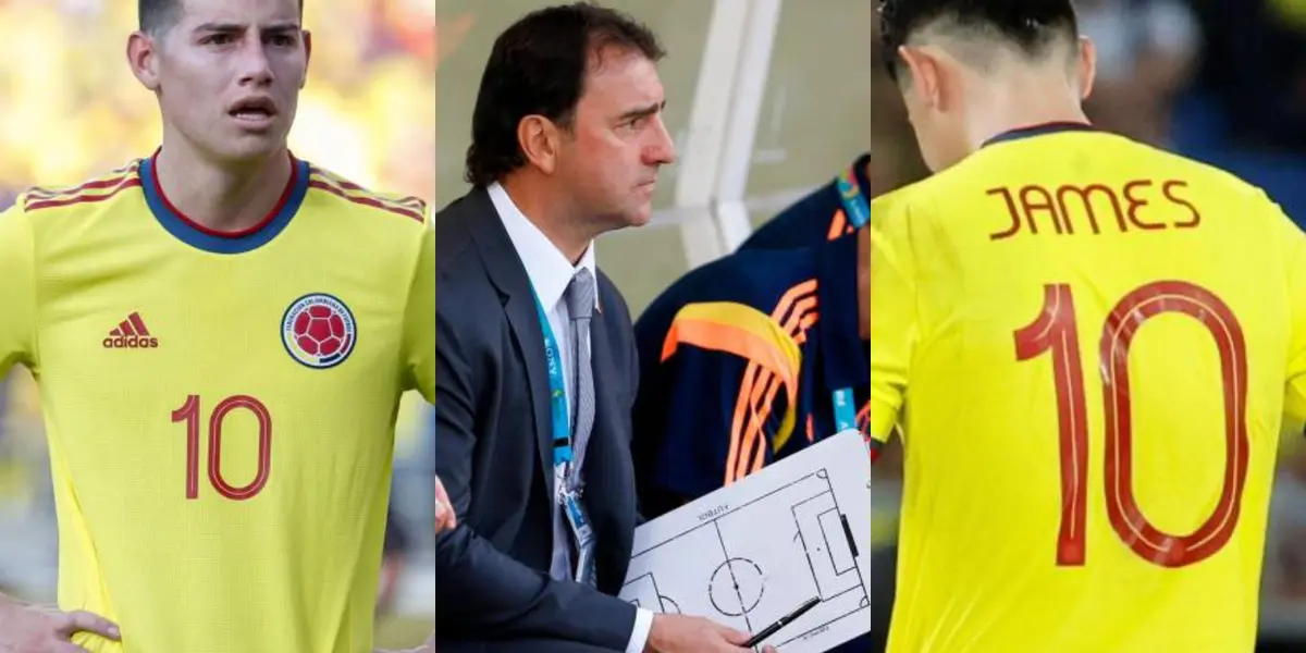 En la Selección Colombia podría llegar el heredero de la “10” que porta James Rodríguez.