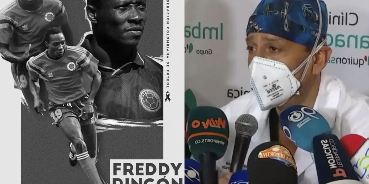En las redes sociales se hizo tendencia el lamentable fallecimiento de Freddy Rincón y le enviaron mensajes de condolencia a su familia y seres queridos.