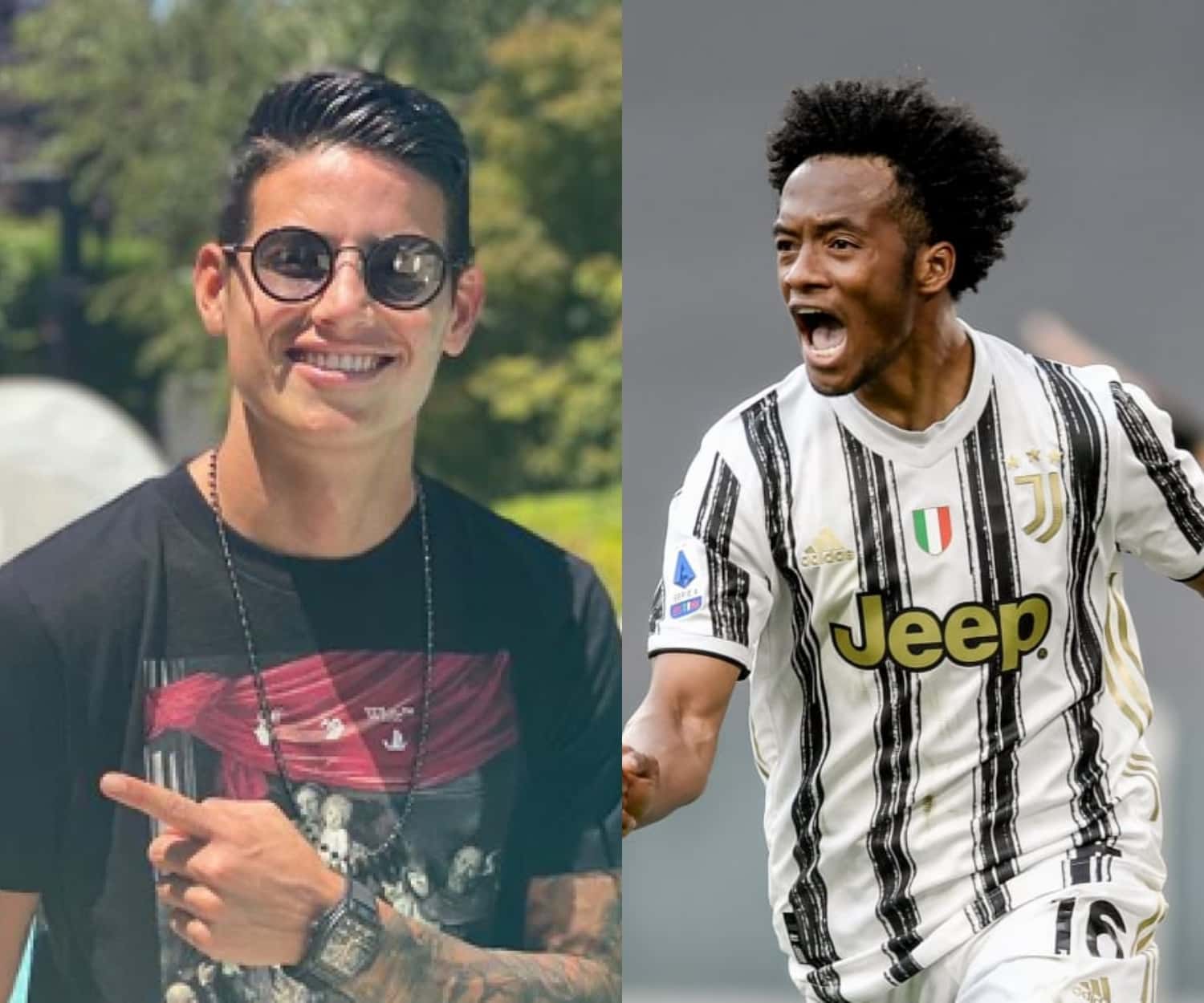 En medio de una decisión tan importante para el futuro de Juan Cuadrado, esto realizaba James Rodríguez en el otro lado del mundo.