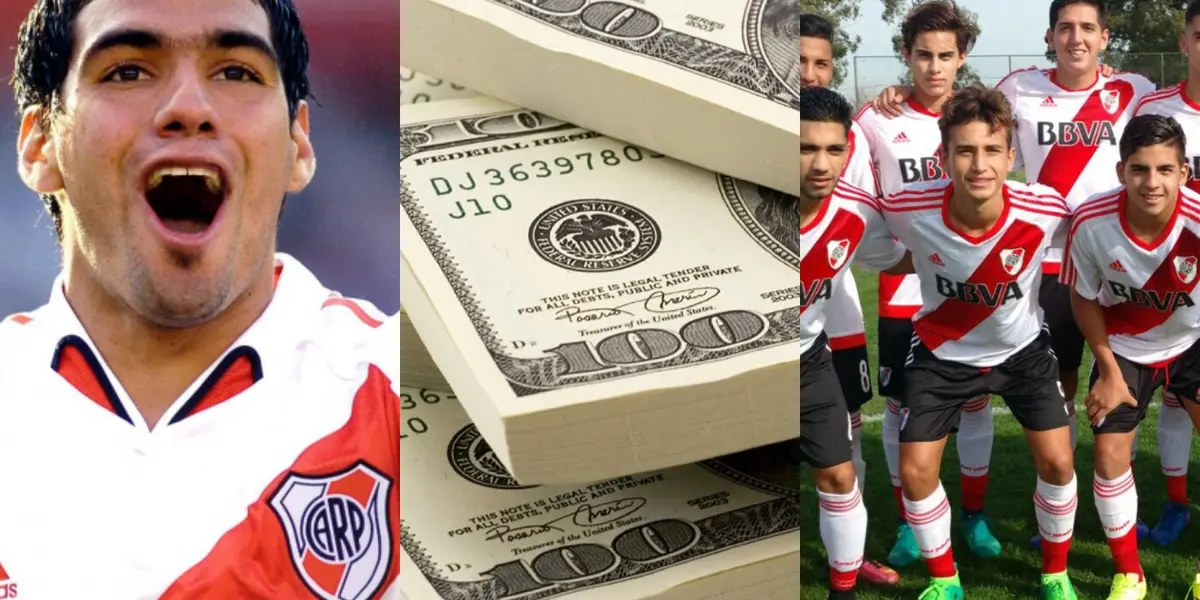 En River Plate juega una joya colombiana que se está destacando y se trata de Flabián Londoño.
