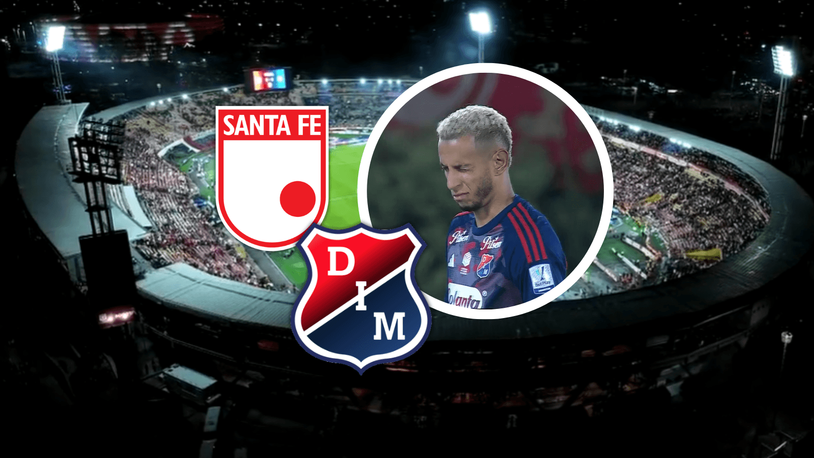En tablas se jugó la primera final de la Liga Betplay y este fue el detalle que no pasó desapercibido Foto: Escudoteca, Captura de Win Sports