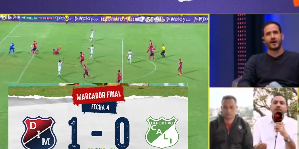 En Win Sports revelaron la ayuda a Medellín para vencer a Deportivo Cali en liga