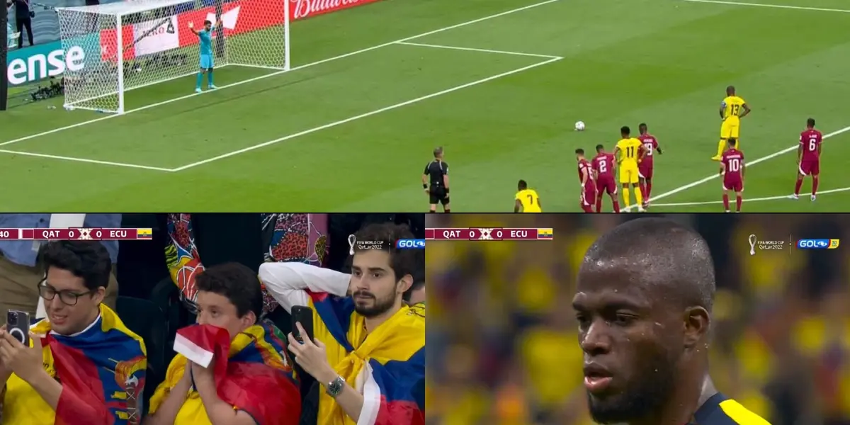 Enner Valencia de la Selección Ecuador marcó el primer gol del Mundial de Qatar 2022.