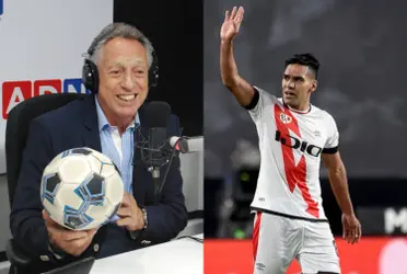 Enrique Wolff de ESPN no se pudo contener y comentó con especial agrado ver el regreso de Radamel Falcao al estadio del Atlético de Madrid.